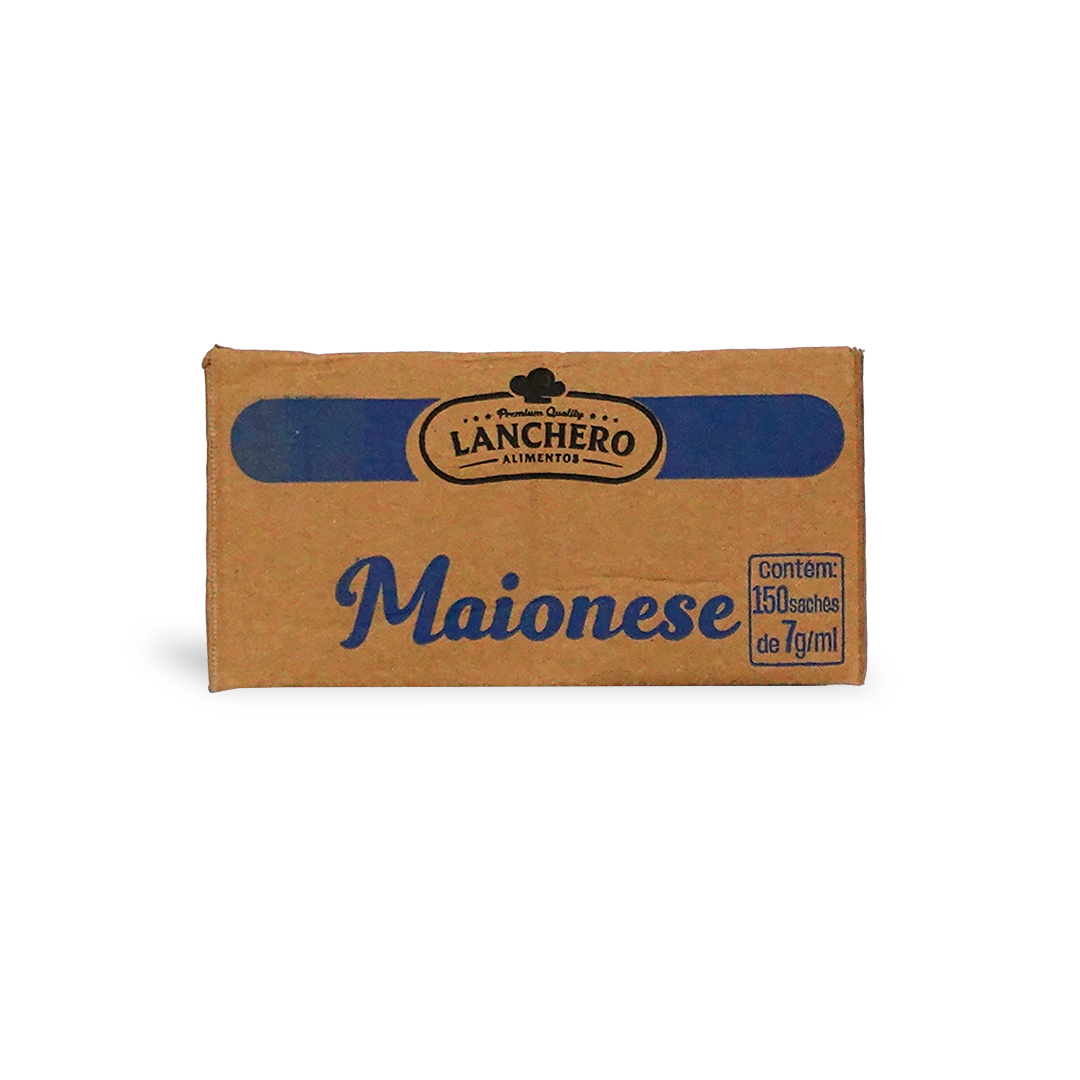 Maionese Lanchero Caixa com 150 Sachês