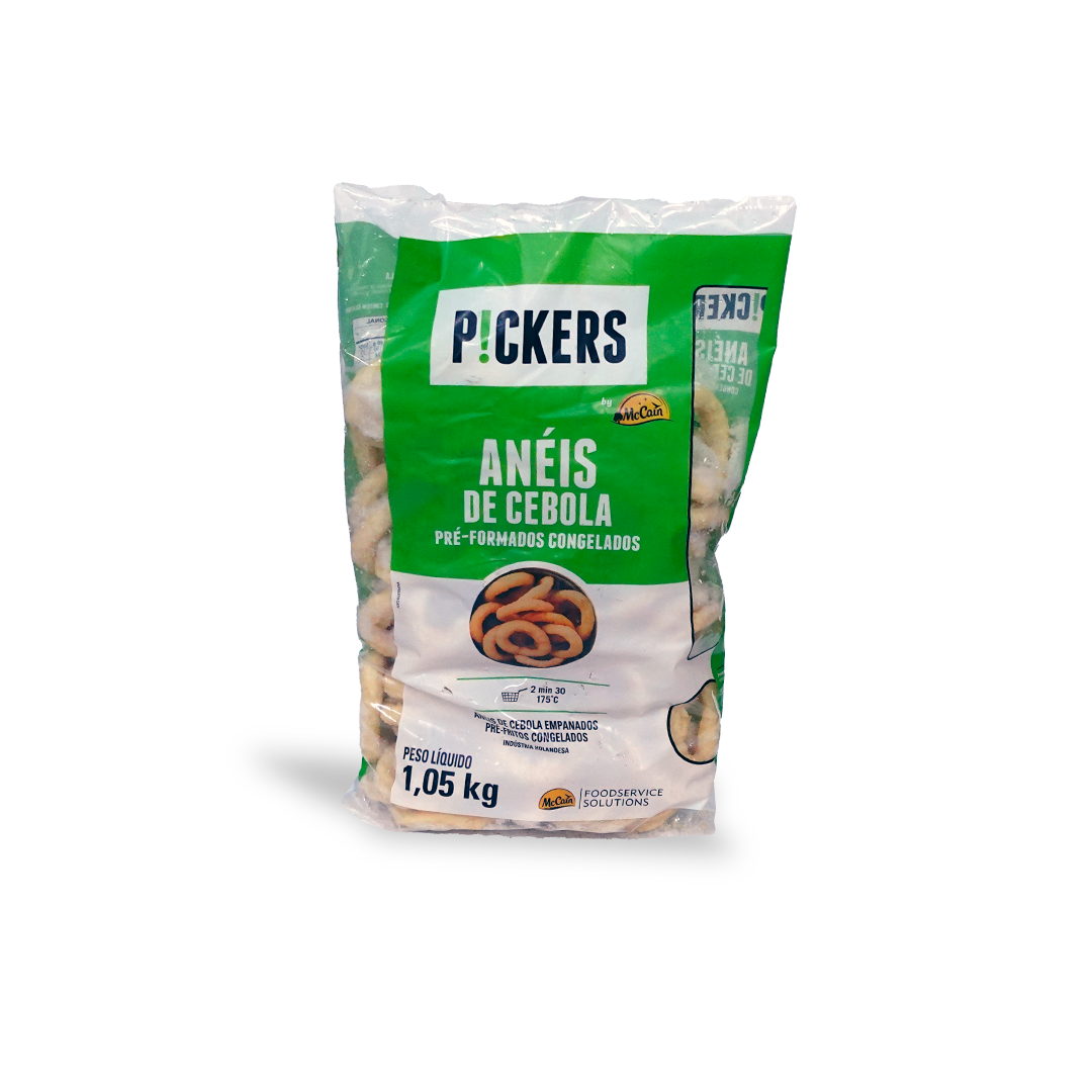 Anéis de Cebola Pré-Formados Congelados Pickers