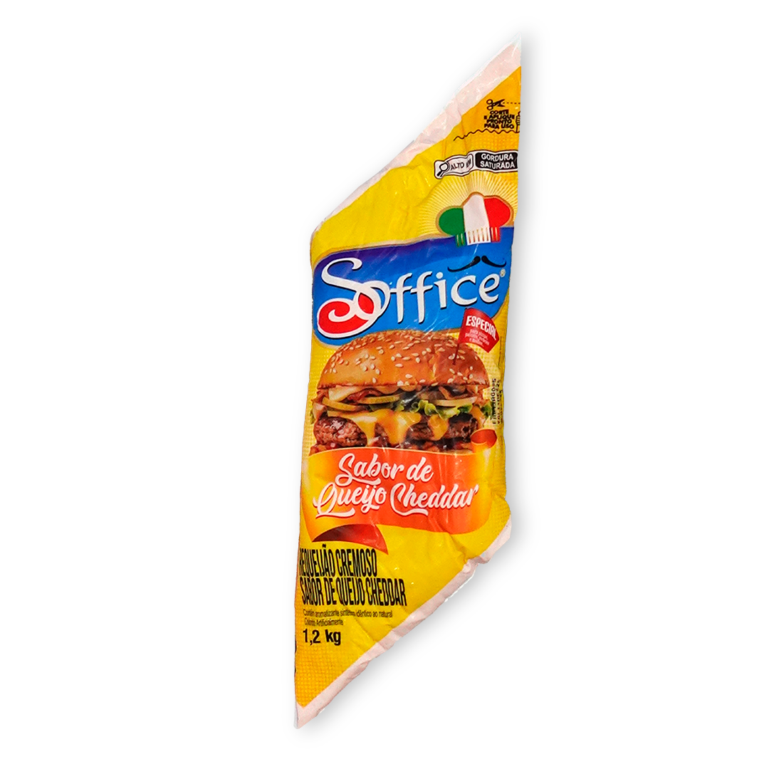 Requeijão Cremoso Sabor Cheddar Soffice