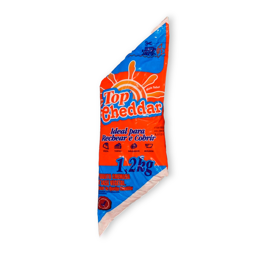 Produto Cremoso Sabor Cheddar Top Cheddar