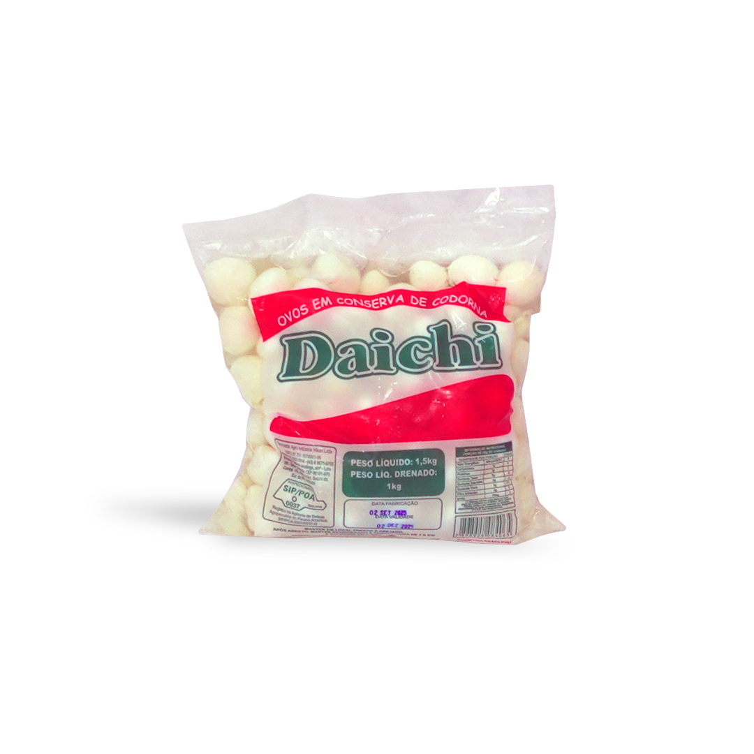 Ovos de Codorna em Conserva Daichi