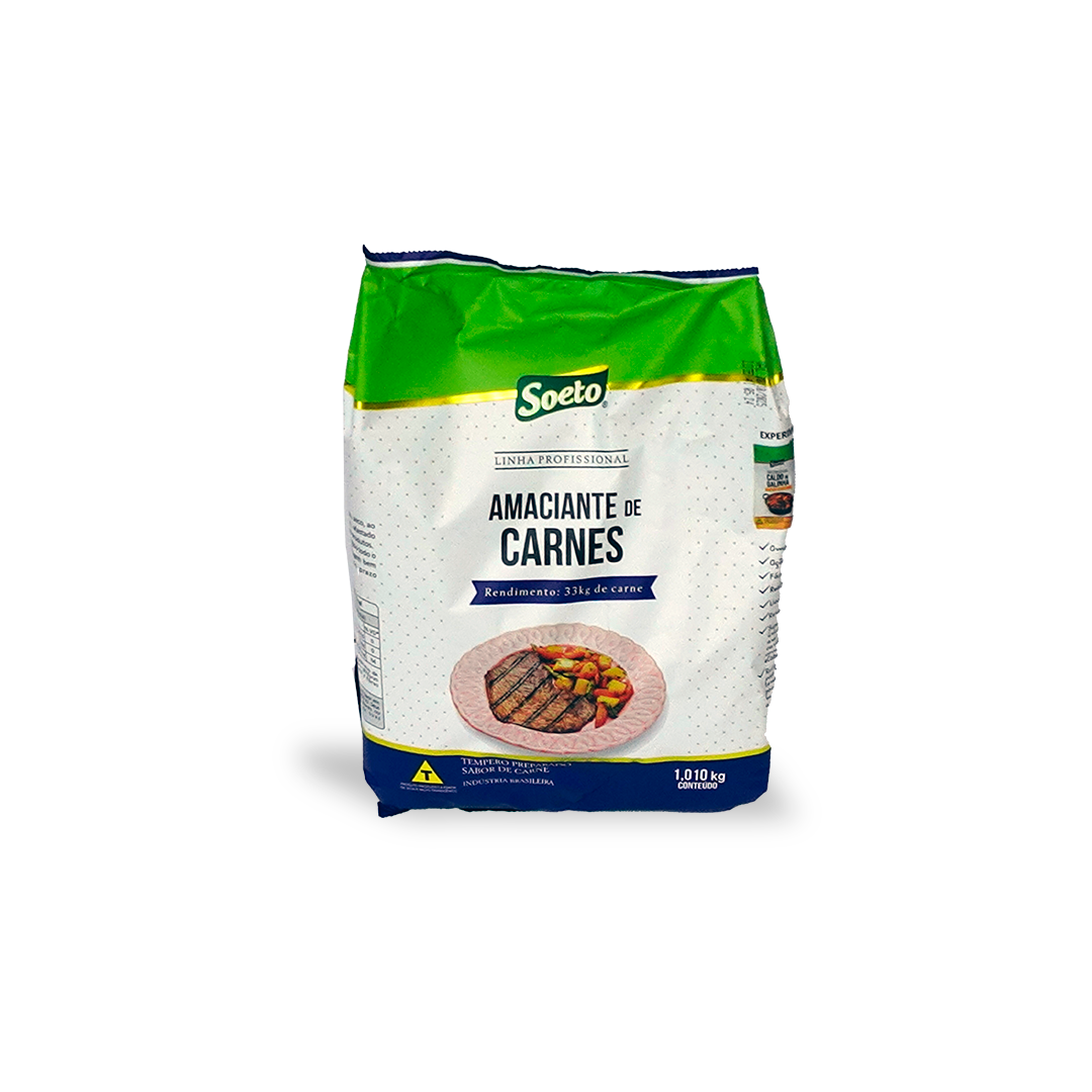 Amaciante de Carnes Soeto 1,010 Kg